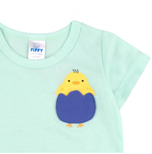 FIFFY CUTE BABY CHICK T-SHIRT SUIT