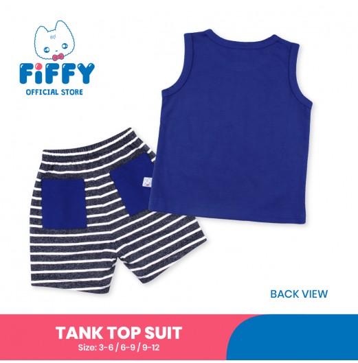 FIFFY FEEDING FRENZY TANK TOP SUIT