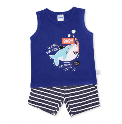 FIFFY FEEDING FRENZY TANK TOP SUIT