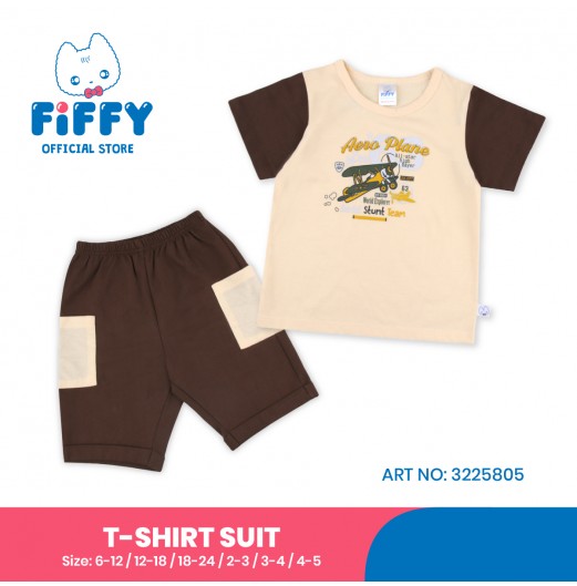 FIFFY WORLD EXPLORER T-SHIRT SUIT