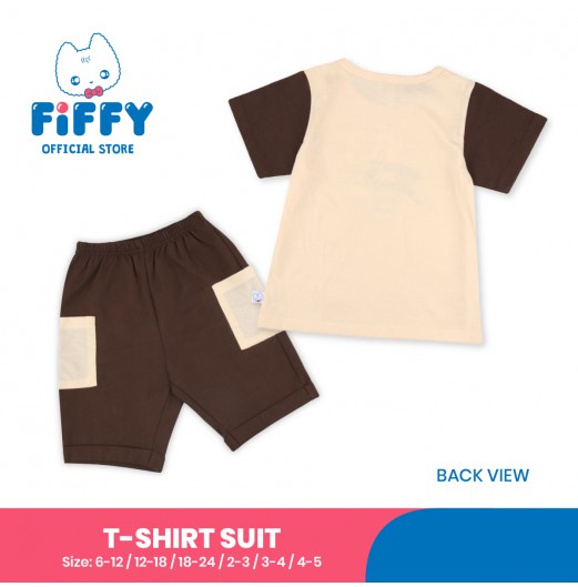 FIFFY WORLD EXPLORER T-SHIRT SUIT