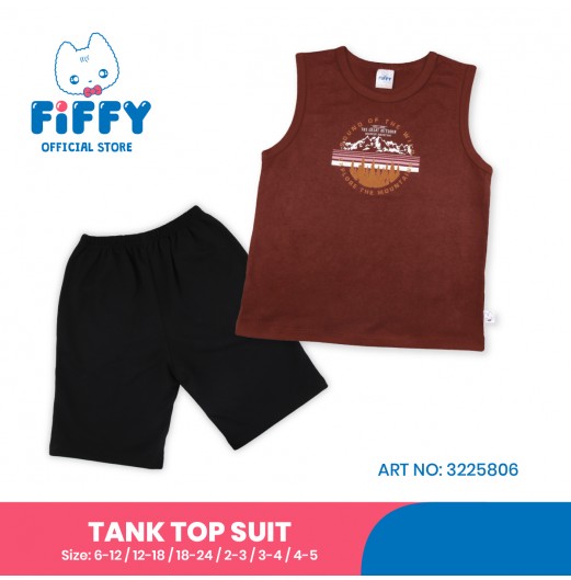 FIFFY EXPLORE THE MOUNTAINS TANK TOP SUIT