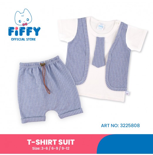 FIFFY MINI DAPPER T-SHIRT SUIT