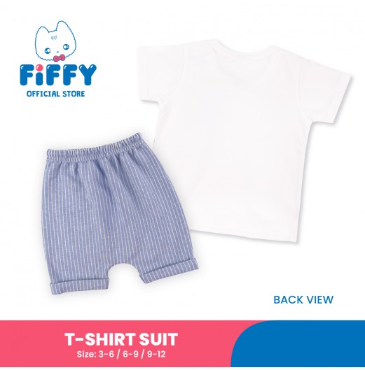 FIFFY MINI DAPPER T-SHIRT SUIT