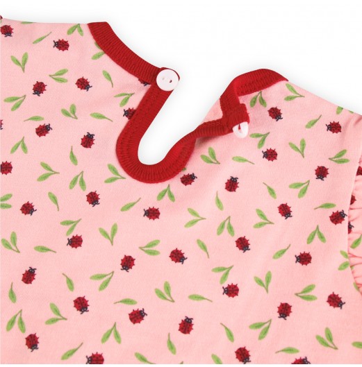 FIFFY LADYBUG GARDEN LEGGING SUIT