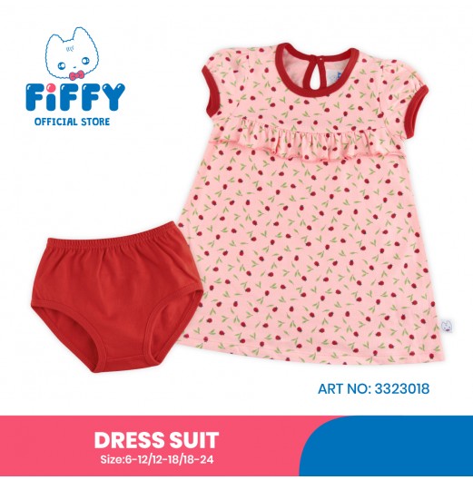 FIFFY LADYBUG GARDEN DRESS SUIT