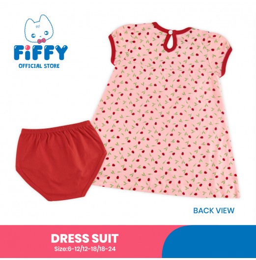 FIFFY LADYBUG GARDEN DRESS SUIT