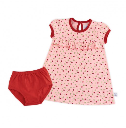 FIFFY LADYBUG GARDEN DRESS SUIT