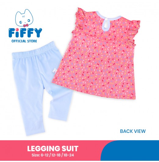 FIFFY CANDY BURST LEGGING SUIT