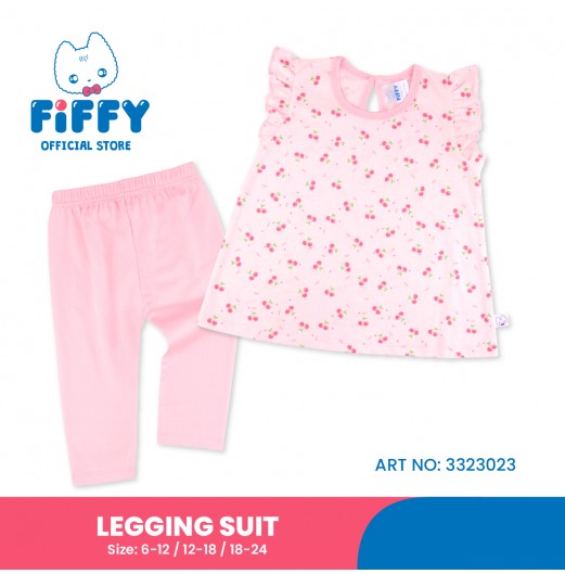 FIFFY SWEET CHERRY LEGGING SUIT