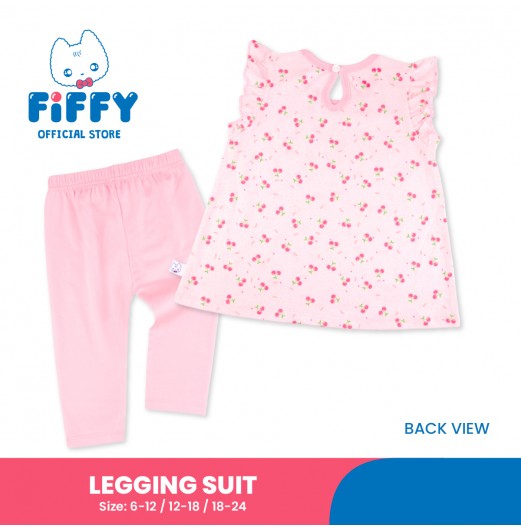 FIFFY SWEET CHERRY LEGGING SUIT