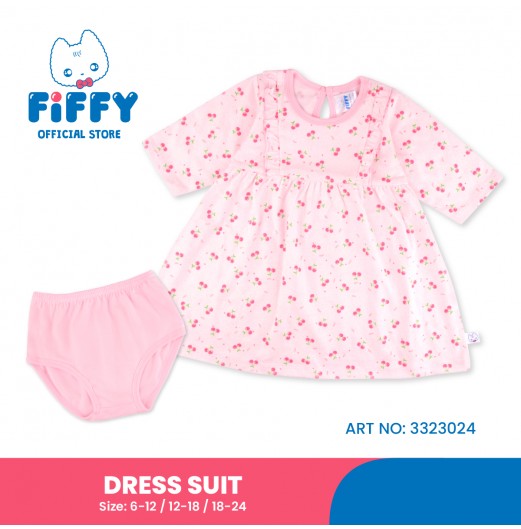 FIFFY SWEET CHERRY DRESS SUIT