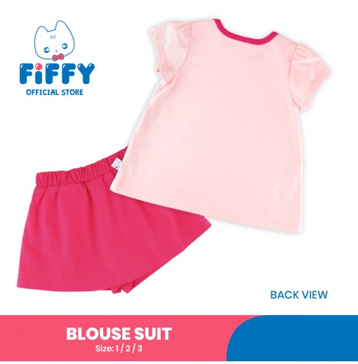 FIFFY SWEET BERRIES BLOUSE SUIT