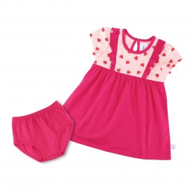 FIFFY STRAWBERRY LOVER DRESS SUIT