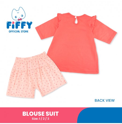 FIFFY COZY BEAR BLOUSE SUIT