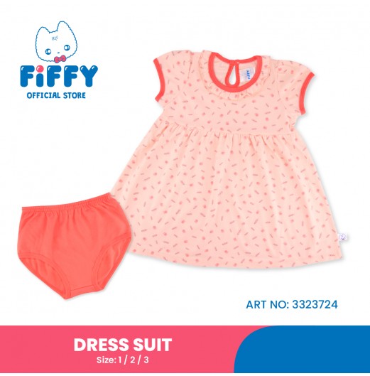 FIFFY BLUSH PAWS DRESS SUIT