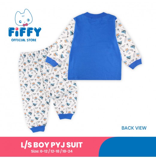 FIFFY SAILOR ADVENTURE LONG SLEEVE BOY PYJAMAS SUIT