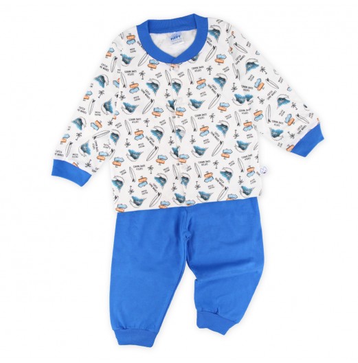 FIFFY PACIFIC OCEAN LONG SLEEVE BOY PYJAMAS SUIT