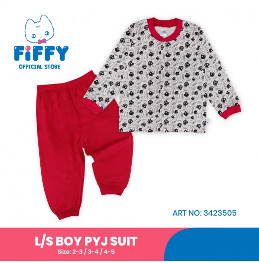 FIFFY SUPER GAMER LONG SLEEVE BOY PYJAMAS SUIT