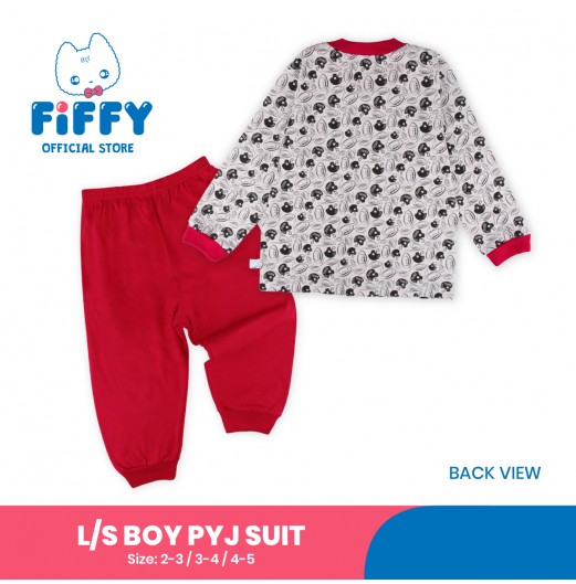 FIFFY SUPER GAMER LONG SLEEVE BOY PYJAMAS SUIT