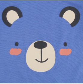 FIFFY BLUE BEAR LONG SLEEVE BOY PYJAMAS SUIT