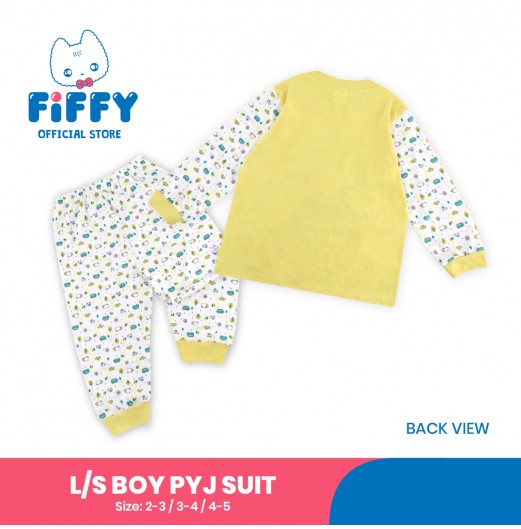 FIFFY OUTDOOR ADVENTURE LONG SLEEVE BOY PYJAMAS SUIT