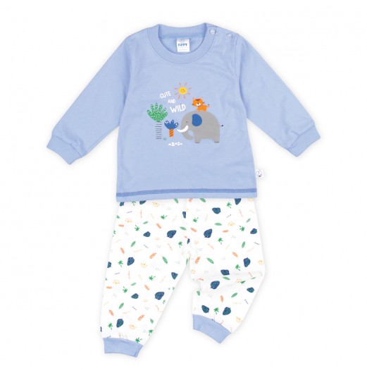 FIFFY CUTE AND WILD LONG SLEEVE BOY PYJAMAS SUIT