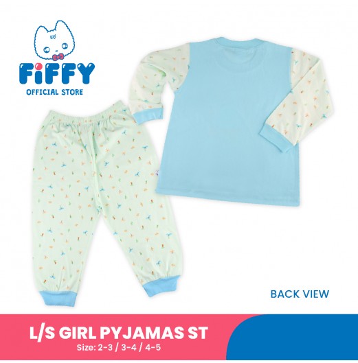 FIFFY ICE CREAM DAY LONG SLEEVE GIRL PYJAMAS SUIT