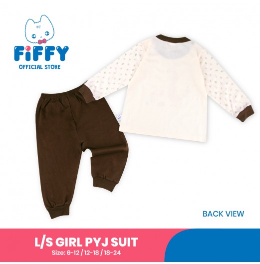 FIFFY HAPPY GATHERING LONG SLEEVE GIRL PYJAMAS SUIT