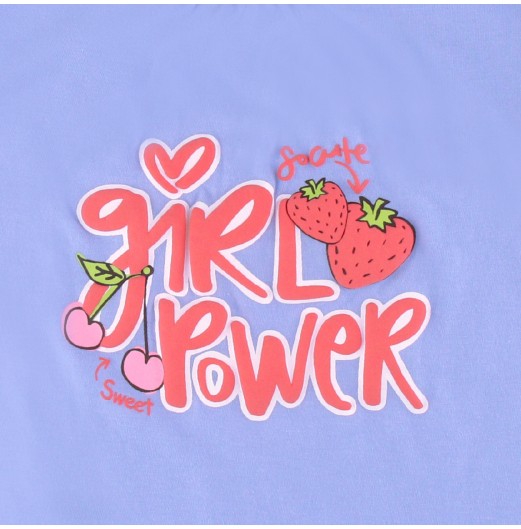 FIFFY GIRL POWER SHORT SLEEVE GIRL PYJAMAS SUIT