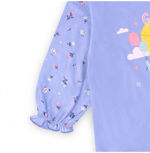 FIFFY HOT AIR BALLOON LONG SLEEVE GIRL PYJAMAS SUIT