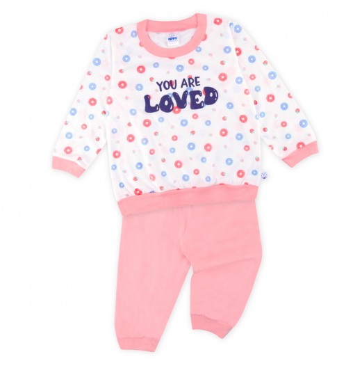 FIFFY DONUT LOVER LONG SLEEVE GIRL PYJAMAS SUIT