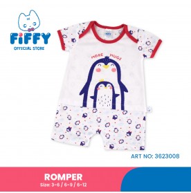 FIFFY PENGUIN HUGS ROMPER