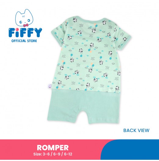 FIFFY SLEEPING PANDA ROMPER