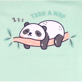 FIFFY SLEEPING PANDA ROMPER