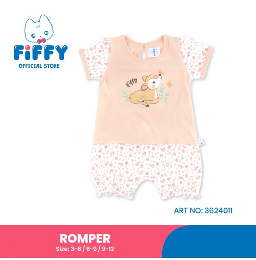 FIFFY DEER WITH BUTTERFLY ROMPER