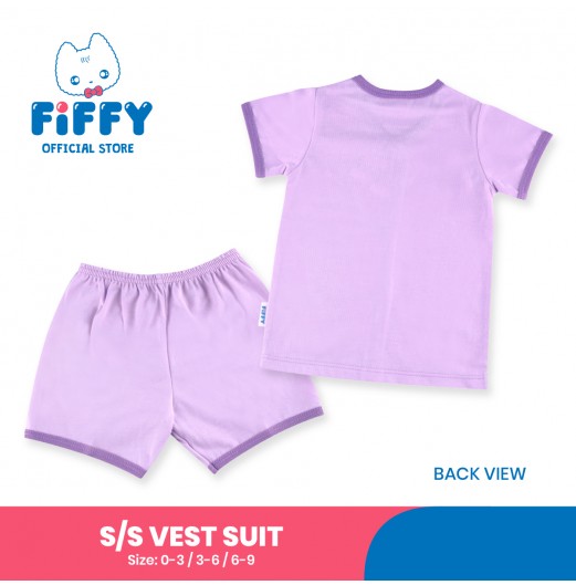 FIFFY ROCKING DANCE SHORT SLEEVE VEST SUIT