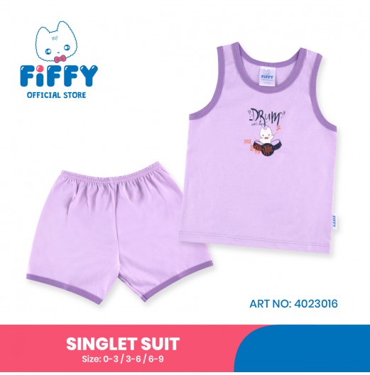 FIFFY ROCK DRUM SINGLET SUIT