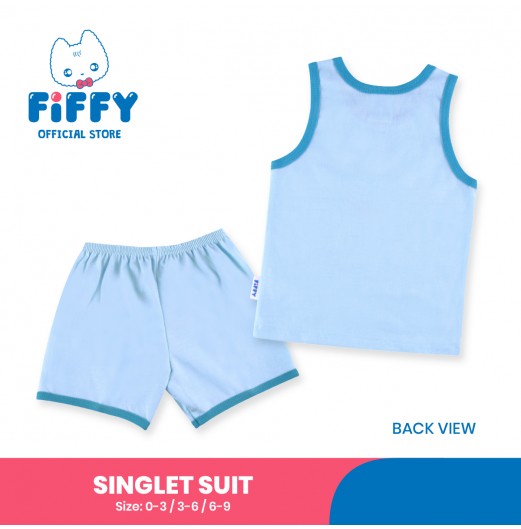 FIFFY ROCK DRUM SINGLET SUIT