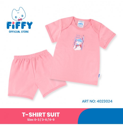 FIFFY PICNIC BEAR T-SHIRT SUIT