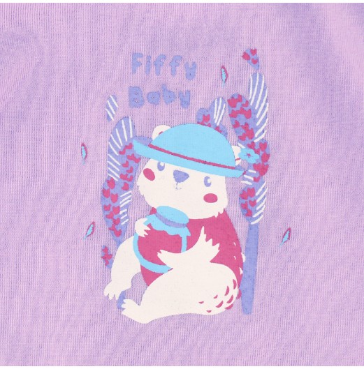 FIFFY PICNIC BEAR T-SHIRT SUIT