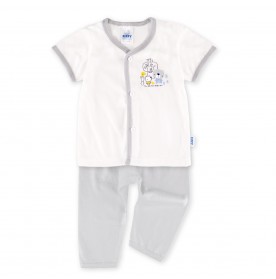 FIFFY BEAR GARDEN SHORT SLEEVE VEST+ LONG PANT SUIT