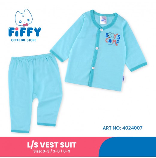 FIFFY EXPLORE THE FOREST LONG SLEEVE VEST SUIT