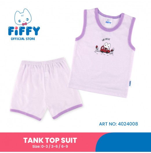 FIFFY SAY CHEESE TANK TOP SUIT