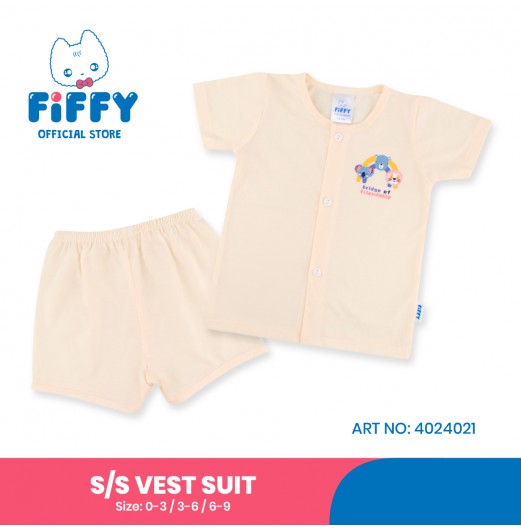 FIFFY BRIDGE OF FRIENDSHIP SHORT SLEEVE VEST SUIT