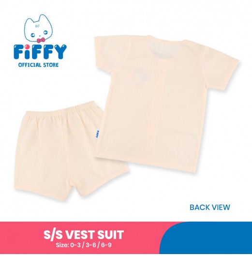 FIFFY BRIDGE OF FRIENDSHIP SHORT SLEEVE VEST SUIT