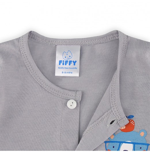 FIFFY HAPPY DAY LONG SLEEVE VEST SUIT