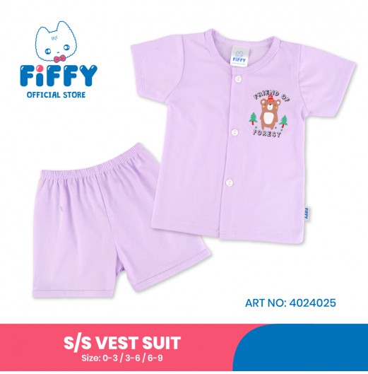 FIFFY FRIEND OF FOREST SHORT SLEEVE VEST SUIT