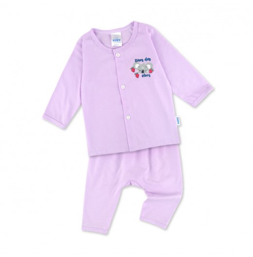 FIFFY EVERYDAY KOALA JOY LONG SLEEVE VEST SUIT