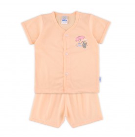 FIFFY PLAYFUL LITTLE CUTE SHORT SLEEVE VEST SUIT